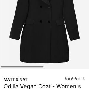 NEW Classic Black Pea Coat - Women's Jacket